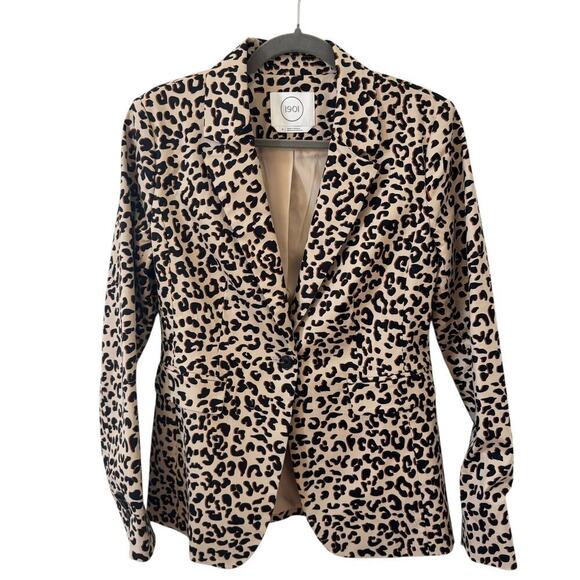1901 Jackets & Blazers - 1901 Nordstrom Animal Print Blazer in "Beige Shadow Leopard" Size 6
